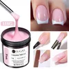 Vernis à ongles UR SUGAR 150g gelée rose laiteux blanc Extension rapide Gel Camouflage doigt français Gel dur UV LED Gel Nail Art Design manucure 231123