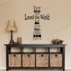 Wall Stickers John 316 Cross Decal - Christian Sticker Decor God So Loved Bible Verse Quotes For Bedroom CX2201279K