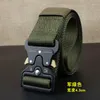 Waist Support 4.3Cm Real Nylon Buckle Cross-Border Outdoor Men'S Tactical Belt Wholesale Agent Can Engrave Logo