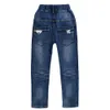 Jeans 7-12 ans au printemps automne garçons jeans pantalon denim pantalon enfants garçons cowboy jeans 230424