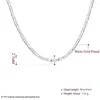 Chains MxGxFam ( 50 60 Cm X 2.5 Mm ) 24 Inch Figaro 1:3 Small Chain Necklaces For Women Men White Gold Color Fashion Jewelry