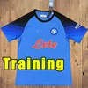 ファンプレーヤーバージョンマラドーナ23 24ナポリサッカージャージ2023 2024 Zielinski Koulibaly Insigne Mertens Lozano Osimhen Goalkeeper Training Shird Polo