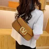 Женская сумка Valentins Luxury Designer 2023 Новая корейская мода Простая и модная сумка через плечо на одно плечо с цепочкой под мышками Премиум-чувство XJHTM