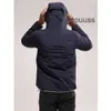 Chaquetas para hombre Abrigos Diseñador Arcterys Sudadera con capucha Jakets Abrigo de carga para hombre Serie Ralle Exterior Resistente a la intemperie Durable Cálido Algodón con capucha Blac WN-76A7