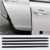 New 4pcs Car Sticker Door Edge Guards Trim Molding Protection Strip Scratch Protector Car Crash Barriers Door Guard Collision