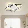 Lustres plafond moderne LED décoration de la maison lampe pour salon chambre étude El Lusture éclairage intérieur 110v 220v