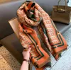 Halsdukar lyx varumärke halsduk för kvinnor varm kashmir sjal wrap stor pashmina filt designer halsdukar trycka tryck kvinnlig foulard storlek 190*60 cm