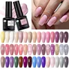 Nail Polish UR SUGAR Pink Glitter Sequin Gel Nail Soak Off UV Nail Art Semi-permanent Varnish All For Manicure Nail Supplies 231123