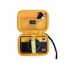 Borsoni LTGEM Custodia rigida in EVA impermeabile per Kodak Mini S 2 Retro Fotocamera istantanea wireless portatile Stampante Po-Giallo