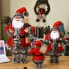 Christmas Toy Supplies Big Santa Claus Doll Merry Christmas Decorations for Home Children's Year Toy Gift Navidad Natal Decor Party Supplies 231124