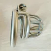 Short Male Chastity Devices PA Cock Lock Glans Piercing Penis Ring Restraint Steel Cage Slaves Bondage Bdsm Mens Fetish Toys Gays Cbt Custom S Hook for Chastity Cage