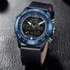 Other Watches Mens Watches Top Brand NAVIFORCE Men Fashion Sport Watch Male Waterproof Quartz Digital Led Clock Mens Military Wristwatch 231124