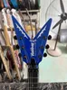 커스텀 딘 Dimebag Darrell Electric Guitar High End Customized Electric Guitar in Blue