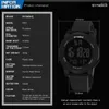 Armbanduhren Synoke Marken Männer Sport Watch Fashion Chronos Countdown wasserdichte LED Digital Man Military Handgelenk Relogio Maskulino