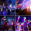 Outros suprimentos de festa festiva 15/20pcs LED Glow Sticks Bulk Colorido RGB Foam Stick Tubo de alegria luz escura para casamento de aniversário de Natal 231124