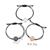 Lien Bracelets Famille Amitié Couple Bracelet Pour Femmes Mode Charme Réglable Tissé Corde Ami Maman Soeur Bijoux Amant Cadeaux