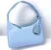 5A Jakość nylonowa torba 2000 2005 Hobo torebki Kobiet luksusowy projektant Tote Ladies Solid Color Torka na ramię Crossbody Składane wielokrotne użycie torebki torebki w stylu torebki