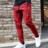 Pantaloni da uomo Uomo Primavera e moda Autunno Cotone Semplice tinta unita Tempo libero High Street Pantaloni con lacci elastici Oversize Streetwear