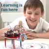 40in1 مشاريع الروبوتات STEM للأطفال من 8 إلى 12 سنة | روبوتات DIY للأطفال مع أجهزة استشعار لوحة دائرة الإلكترونيات