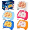 Push Bubble Console Light Up Pop It Pro Gioco elettronico scoppiettante Giocattolo sensoriale per bambini