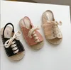 Sneakers 2023 sandali con paillettes estive per bambini ragazze moda di buona qualità 2533 E423 230424