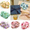 Decoratieve bloemen 1 Bunch 6 Artificial Rose Bud Small Silk Flower Tea Head voor trouwhuisfeest Decor Diy krans scrapbooking ambachten