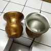 Conjuntos de chá 1 set/lote inoxidável yerba mate cabaças copo 8 oz isolamento térmico de parede dupla com filtro removível escova de limpeza de palha