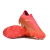 Scarpe da calcio per esterni da uomo FG TF MG Scarpe da calcio da allenamento Tacchetti Turf Blu