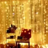 Christmas Decorations Ornament LED Fairy String Curtain Lights Garland Festoon Decor for Home Year Xmas Navidad 231123