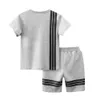 Clothing Sets Brand Children's Summer New Korean Version Short Sleeved T-shirt Pants Two-piece Order