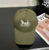 Vagn broderi baseball cap kvinnlig europeisk och amerikansk topp cap alfabet broderi sol hatt all-matchande hip hop par 'cap fritid