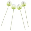 Fiori decorativi Artificiali Anthurium Lily Simulazione Andraeanum Lind Bouquet domestico finto