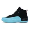 nike air jordan retro jordan12s 12 tênis de basquete 12s mens trainer preto táxi cereja campo roxo designer homens tênis esportivos ao ar livre 40-47