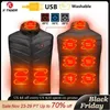 Altri articoli sportivi X TIGER 9 Giacca riscaldata a 2 posti Uomo Donna USB Elettrico Termico Cappotto caldo da caccia Gilet invernale da campeggio per escursionismo 231124