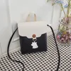 Avondtassen damesmodezakje Koreaanse versie Minimalistische schouder messenger hanger Casual kleine verse vierkante luxe designer handtassen