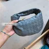 Mulheres Jodie Designer Bolsa Venetasbottegas Bolsas Local Mini Tecido Axilas Atada Bolsa De Couro Genuíno