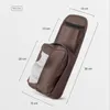 Organisateur de voiture en cuir siège de voiture sac de rangement suspendu côté siège de conduite boîte à mouchoirs poche universelle porte-carte de téléphone organisateur accessoires