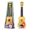 Teclados Piano Crianças Ukulele Brinquedos Musicais 4 Cordas Pequena Guitarra Montessori Instrumentos Educacionais Música Brinquedo Músico Aprendizagem Presente 231123