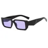 Moda pradd serin güneş gözlükleri tasarımcı kutusu p family 2023 yeni dikdörtgen kadın anti Ultraviyole caddesi