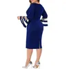 Plus size jurken 6xl 7xl 8xl jurk voor vrouwen elegante midi bochtige shinny kleding 2023 zomer dames cocktail avondfeest gewaad