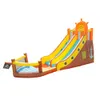 Grande deslize inflável para aluguel Business Start Kids Outdoor Play Diverty In Garden Backyard Pirate Ship Theme Super Sliding Toys Water Park com piscina de diversão aniversário