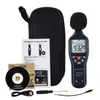 عدادات الضوضاء مستوى الصوت المهني قياس عداد الضوضاء ديسيبل 30 ~ 130dB سجل USB 231123