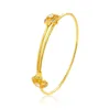 Bangle Jewelry Light Luxury Fashion Micro Inlaid Flower Push-pull Bracelet For Women High Grade Feel Gifts To Girlfriend