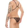 Ensemble de sous-vêtements de soutien-gorge Sexy pour hommes, ceinture de sécurité en dentelle, sangle de poitrine BDSM, Lingerie sexuelle, tenue Sissy, haut court Gay