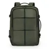 New Business Men's Bag Solid Color Versatile Backpack Outdoor Multifunctional大容量拡張可能な旅行荷物バックパック231115