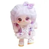 Dolls Cotton Doll 20cm cm Baby Clothes Star Naked Plush Toy Girl Birthday Present 231124
