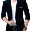Men's Suits Men Blazers Business Suit Velvet Classic Version Lapel Collar Cloth For Company Jackets Male