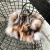 Kvällspåsar Kvinnors modedesigner Fur Bag Women's Luxury Fox Fur Handbag Women's Wedding Party Bag Axel Forhud Grass 231124