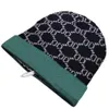 Bonnet à carreaux chapeaux de créateurs pour hommes bonnets tricotés chapeau d'hiver automne casquette de crâne thermique voyage de ski bonnets de luxe chauds classiques Q-22