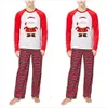Dopasowanie rodzinnych strojów rodzinny świąteczny piżama typu rodzinny ubrania na Xmas wygląd Rodzina ubrania dla dorosłych dzieci dziecięce piżamę plecak 231123